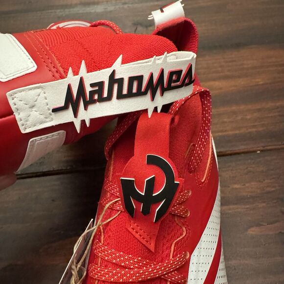 Adidas Adizero Impact + Patrick Mahomes PE Chiefs Football Cleats - Picture 9 of 12